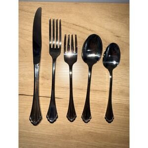 Oneida Marquette 18/8‎ Stainless Steel 5 Pieces Knife Fork Spoon